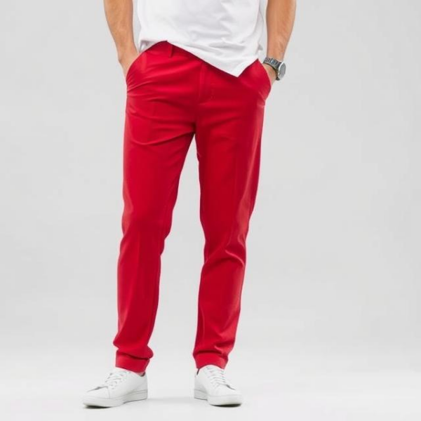Men's Pants - Red